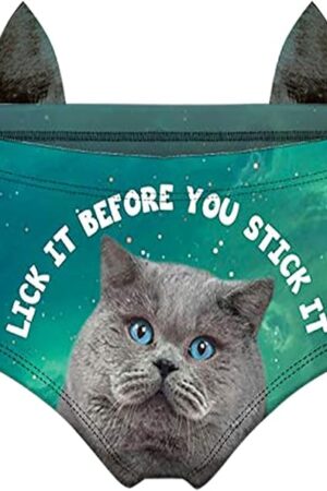 Women's Fashion Flirty Sexy Funny Naughty 3D Printed Cute Underwears Briefs 1