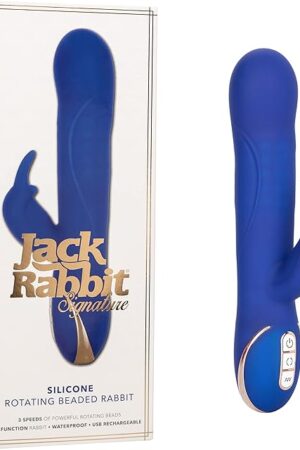 California Exotics Novelties Jack Rabbit Signature Silicone Rotating Beaded Rabbit