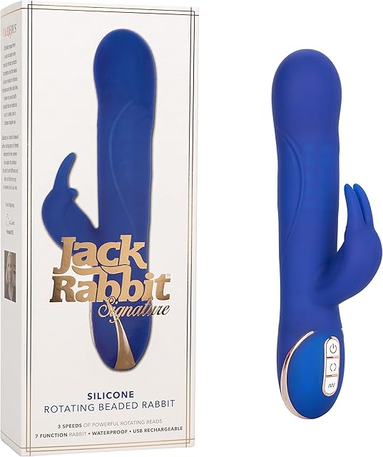 California Exotics Novelties Jack Rabbit Signature Silicone Rotating Beaded Rabbit