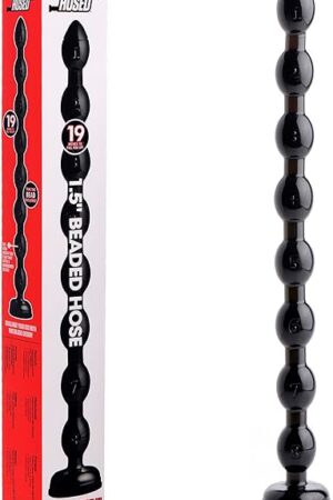 Hosed 19 Inch Beaded Anal Snake
