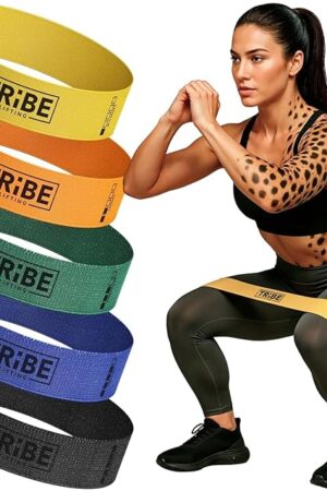 Fabric Resistance Bands for Working Out - Booty Bands for Women and Men - Exercise Bands Resistance Bands Set - Workout Bands Resistance Bands for Legs - Fitness Bands