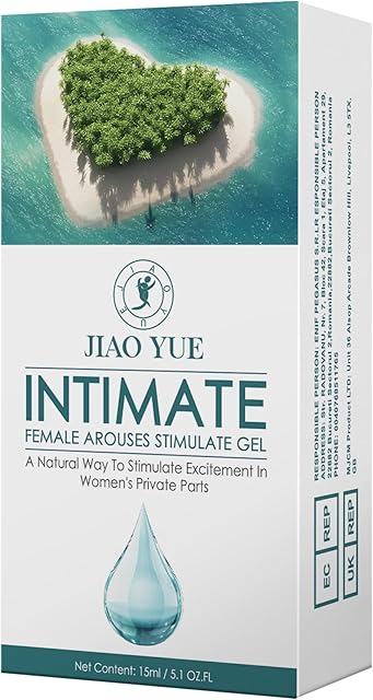 Intimate Arousal Gel for Women - 0.5 Fl Oz Toy-Friendly Pleasure Liquid | Female Stimulating Gel Enhances Sensitivity & Intimacy | Couples Massage Enhancer | Water-Based, Body-Safe Formula