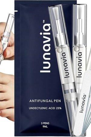 Antifungal Pen ? Cures Most Athlete?s Foot, Jock Itch, and Ringworm - 25% Undecylenic Acid with Tea Tree, Clove Bud & Aloe - 3-Pack Twist Pen