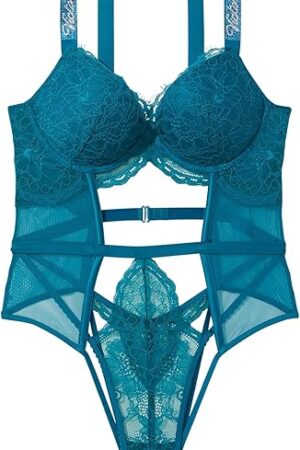 Cutout Lace Teddy, Push Up, Women's Lingerie, Very Sexy Collection (XS-XXL)