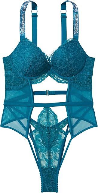 Cutout Lace Teddy, Push Up, Women's Lingerie, Very Sexy Collection (XS-XXL)