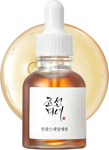 Beauty of Joseon Revive Snail Mucin Ginseng Serum Hydrating Peptide Facial Moisturizer Dark Spot Acne Scar Remover for Sensitive Face Korean Skin Care for Men and Women, 30ml, 1fl oz