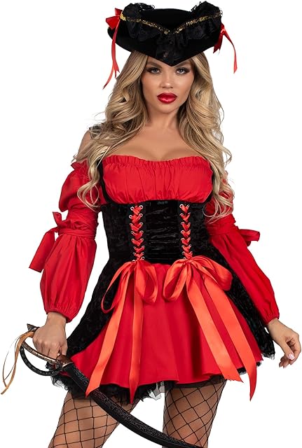 Women's Vixen Pirate Wench Costume