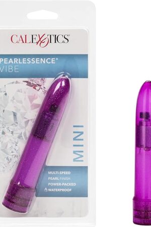California Exotics Mini Pearlessence Multi-Speed Vibrator, Purple Haze, 4.5"