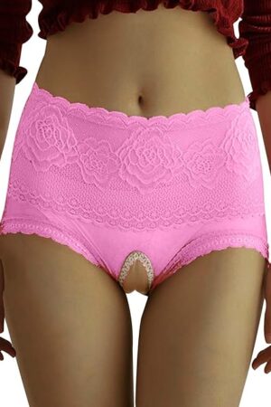 Clear Funny Ladies Panties for Women Lace High Rise Briefs Sexy Underwear Soft Slutty Cheeky Thongs Lingerie Tangas