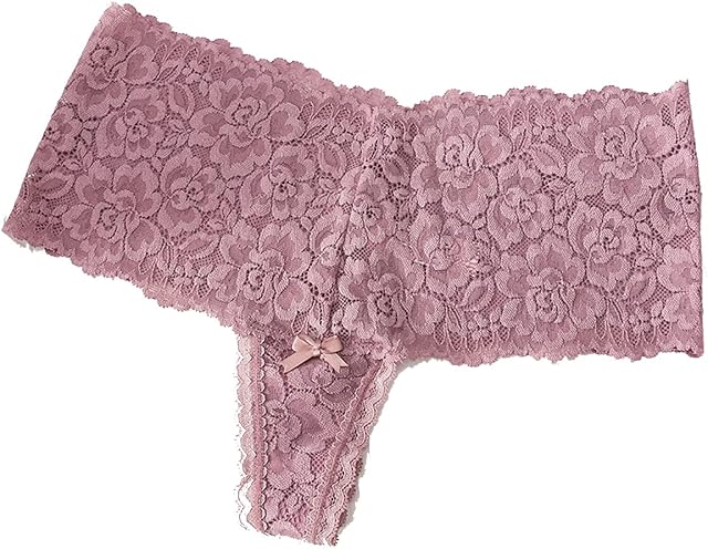 Women Sexy Low Waist Underwear Seamless Lace Hollow Out Panties G String Transparent Lingerie Temptation Thong