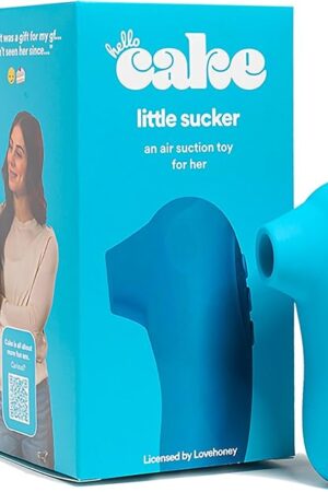 Hello Cake Little Sucker - Clitoral Stimulation with 10 Suction Modes - Can Last Up to 70 Minutes - Rechargeable & Shower Ready - Adult Sex Toy for Women