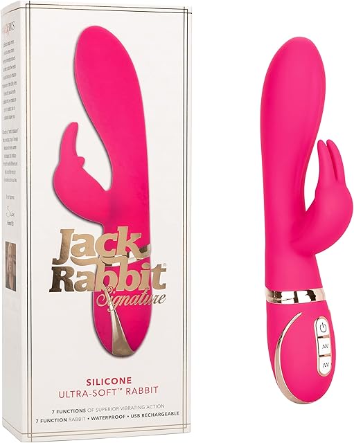 California Exotics Novelties Jack Rabbit Signature Silicone Ultra-Soft Rabbit
