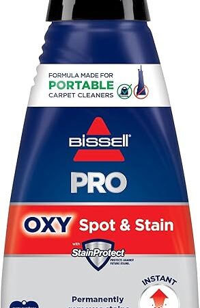 Bissell Professional Spot and Stain + Oxy Portable Machine Formula, 32 oz, Single, 32 Fl Oz