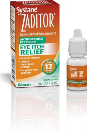 Zaditor Antihistamine Eye Drops, 5-mL