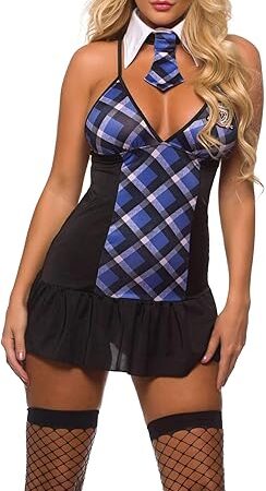 by Lingerie Diva Sexy Extra Credit School Girl Costume for Women 8916