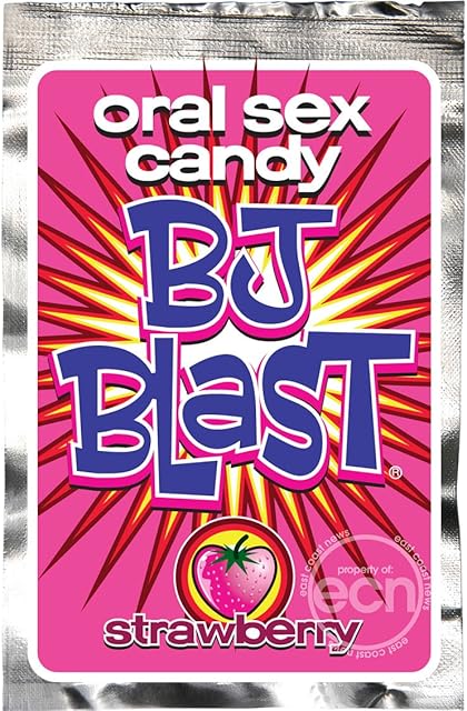 BJ Blast Oral Sex Candy Strawberry