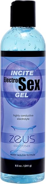 Incite Electrosex Gel, Black/Red/Blue/Green 8.5 Ounce (Pack of 1)