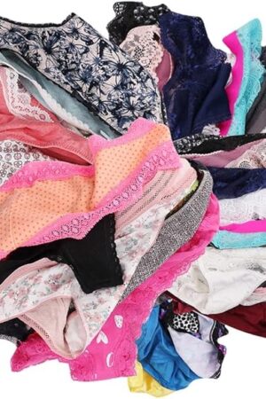 Women Underwear,Varity of Panties 12 Pack Boyshort Hipster Briefs Assorted