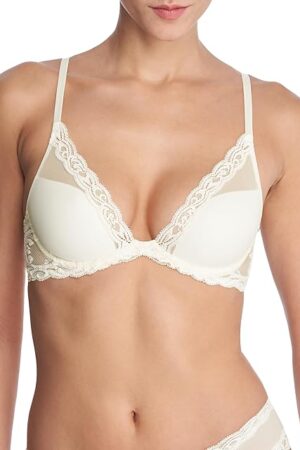 Women's Feathers Contour Plunge