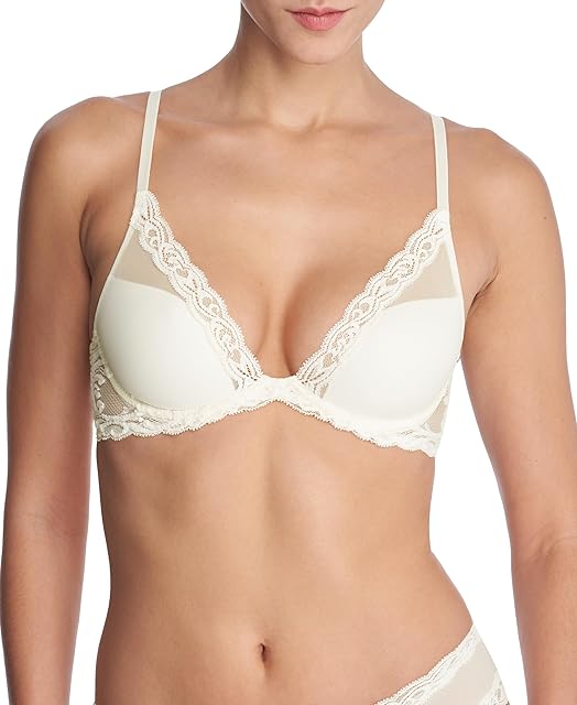 Women's Feathers Contour Plunge