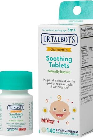 Dr Talbot's Chamomile Soothing Tablets, Quick Dissolve, 140 Count