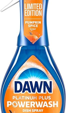 Dawn Powerwash Spray, Dish Soap, Dishwashing Liquid, Pumpkin Spice, 1 Starter Kit, 16 Fl Oz