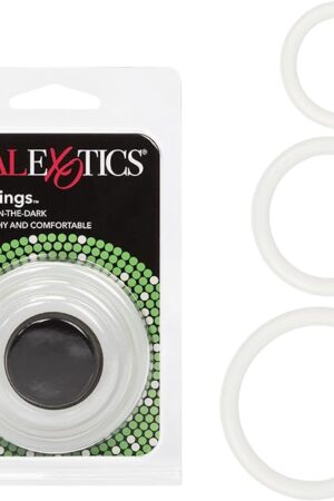CalExotics Tri-Ring, Glow-In-The-Dark (One Size)