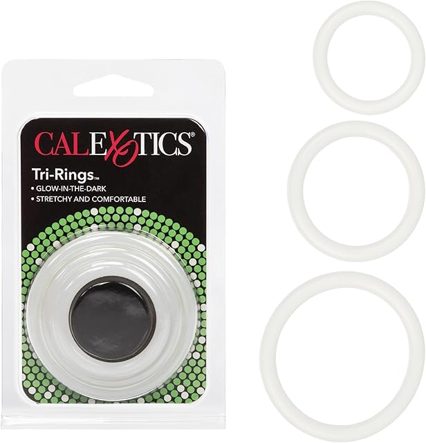 CalExotics Tri-Ring, Glow-In-The-Dark (One Size)