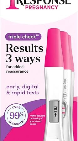 First Response Triple Check Pregnancy Test 3 ct