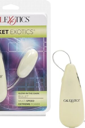 CalExotics Glow-Dark Pocket Exotic Vibrating Bullet