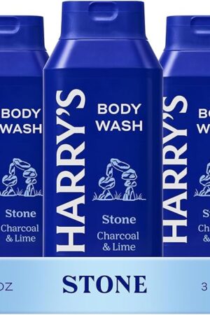 Harry's Men's Body Wash - Stone - (3 Pack) 18 fl oz - Shower Gel for Men - No Parabens, Sulfates, or Dyes