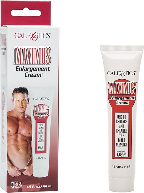 CalExotics Novelties Maximus Enlargement Cream, White (SE-2207-00-3)