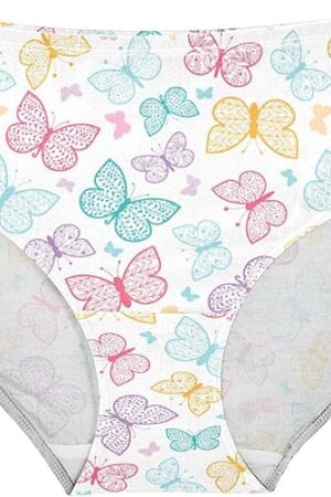 Women's Chic Sexy Girls Animals Flowers Underwear Soft Breathable High Waist Brief Stretchy Bikini Panties