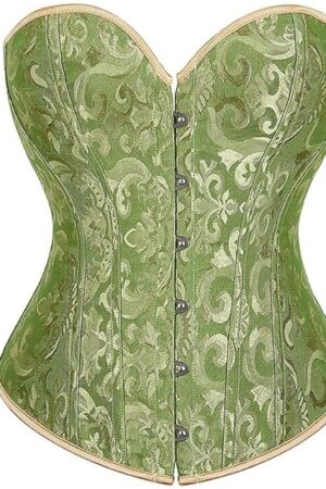 Bustier Tops for Women Overbust Gothic Punk Boned Waist Trainer Plus Size Corset Hourglass Halloween Party Outfits