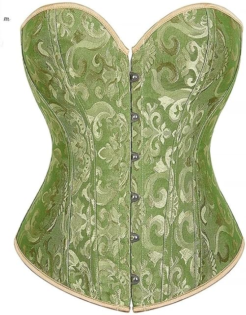 Bustier Tops for Women Overbust Gothic Punk Boned Waist Trainer Plus Size Corset Hourglass Halloween Party Outfits