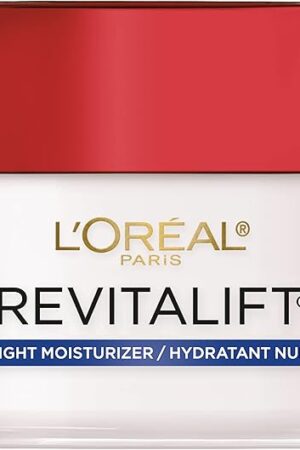 L'Oreal Paris Revitalift Anti-Wrinkle and Firming Face Night Cream, Pro Retinol 17 oz