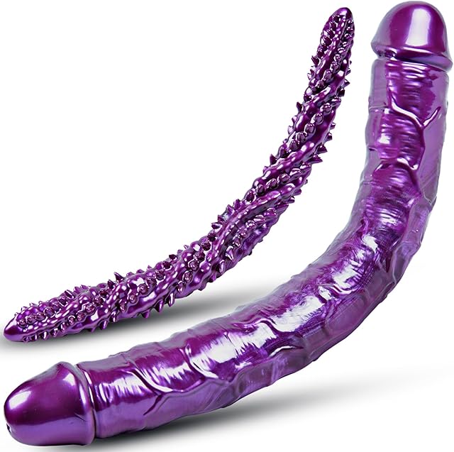 Double-Ended Extra Large Dildo Set, 181" Huge Realistic Long Dildo and 197" Dragon Monster Dual Dildos, Fantasy Double-Headed Penis Monster Adult Dual Toy, Anal Stimulation for Gay Lesbian Couples