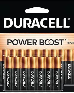 Duracell Coppertop AAA Batteries with Power Boost Ingredients, 20 Count Pack Triple A Battery with Long-lasting Power, Alkaline AAA Battery for Household and Office Devices