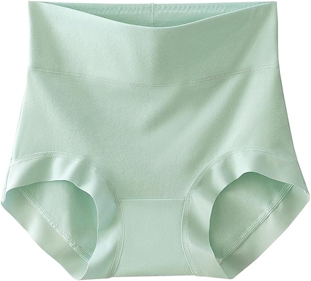 High Waist Panties for Women Plus Size Underwear Tummy Control Seamless Underpants Cotton Briefs Lingerie