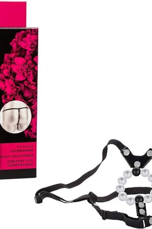 CalExotics Lover's Thong with Pleasure Pearls