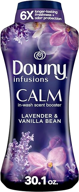 Downy Infusions In-Wash Laundry Scent Booster Beads, CALM, Soothing Lavender and Vanilla Bean Scent, 301 oz