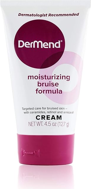Dermend Arnica Bruise Cream with Vitamin K - Moisturizer for Bruising on Arms, Legs & Hands - 45 Oz