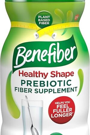 Benefiber Healthy Shape Prebiotic Fiber Supplement Powder for Digestive Health, Daily Fiber Powder - 67 Servings (176 Ounces)