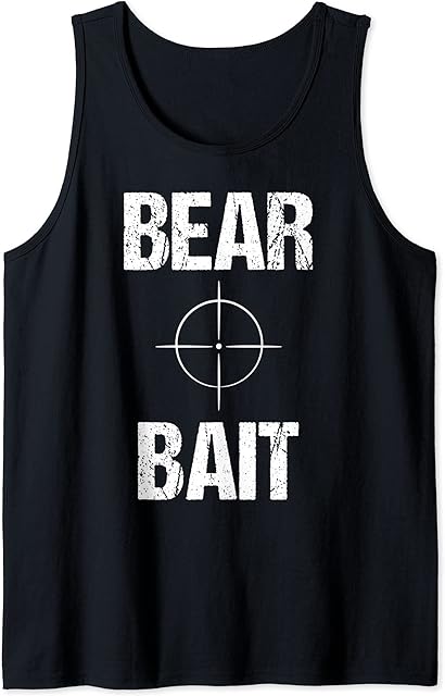 Bear Bait Vintage Cruiser Gay Pride Sex Hunter Kinky T-shirt Tank Top