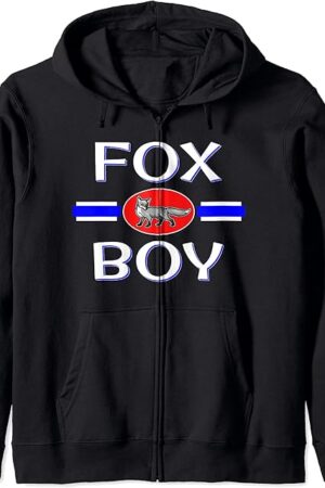BDSM Fox Boy Gear, PetPlay Dom Sub Fetish, Cosplay Kink Gift Zip Hoodie