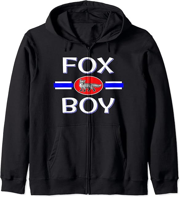BDSM Fox Boy Gear, PetPlay Dom Sub Fetish, Cosplay Kink Gift Zip Hoodie