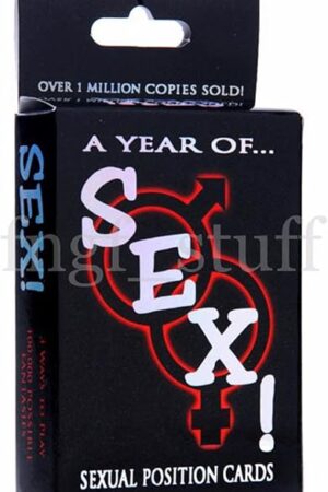 A Year of Sex! Sexual Position Card Game Foreplay Fun Sex Games Kama Sutra