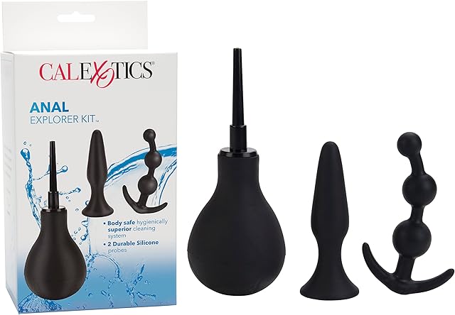 California Exotic Novelties Advanced Anal Explorer Kit, Black