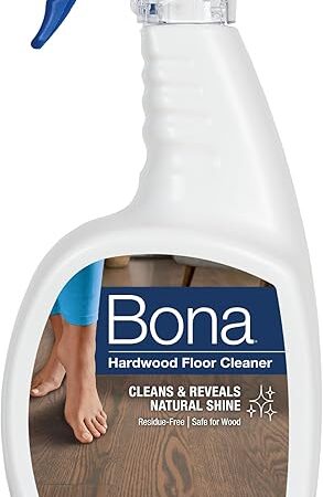 Bona Hardwood Floor Cleaner Spray - 32 fl oz - Unscented - Residue-Free Household Floor Cleaning Solution for Wood Floors