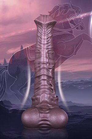 135 inch Extra Large Horse Dildo, 32'' Diameter Huge Thick Dildo Monster Big Dildos with Strong Suction Cup for Anal Play, Silicone Animal Fantasy Dildo Anal Plug Sex Toy for Women Men Gay